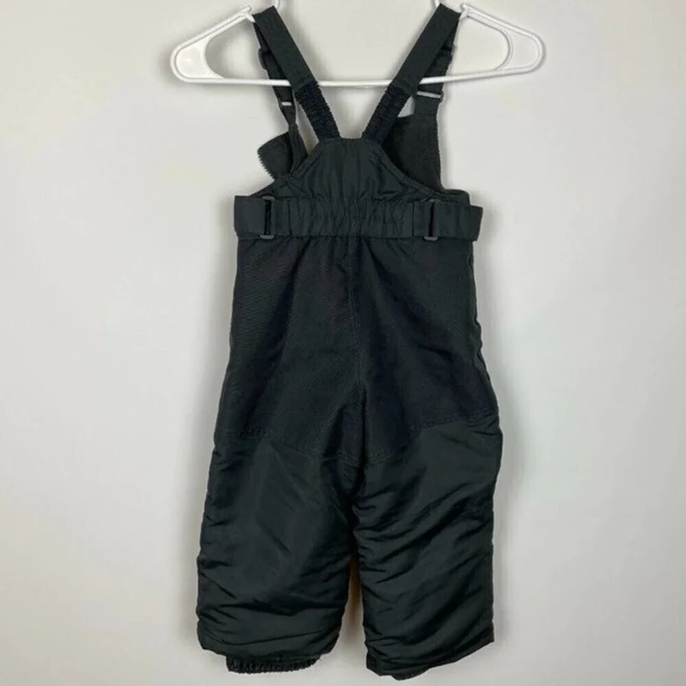 Cherokee Winter Snow Bib kids Size 2T Black